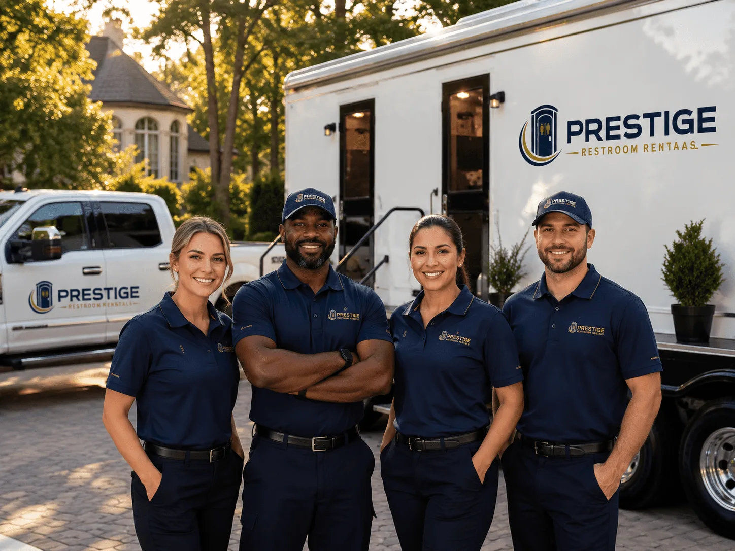 Trusted Luxury Portable Restrooms company in Leonore, IL